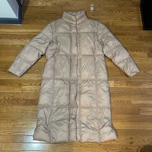 NWT QED London maxi puffer coat